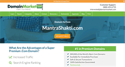 Desktop Screenshot of mantrashakti.com