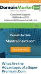 Mobile Screenshot of mantrashakti.com