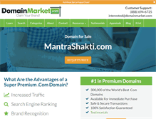 Tablet Screenshot of mantrashakti.com